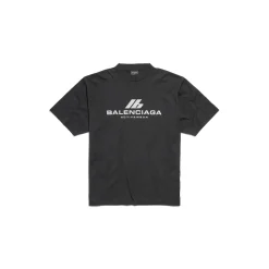 Activewear T-shirt Medium Fit in Black