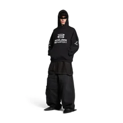Ai Generated Hoodie Medium Fit in Black/white