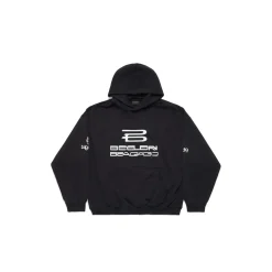 Ai Generated Hoodie Medium Fit in Black/white