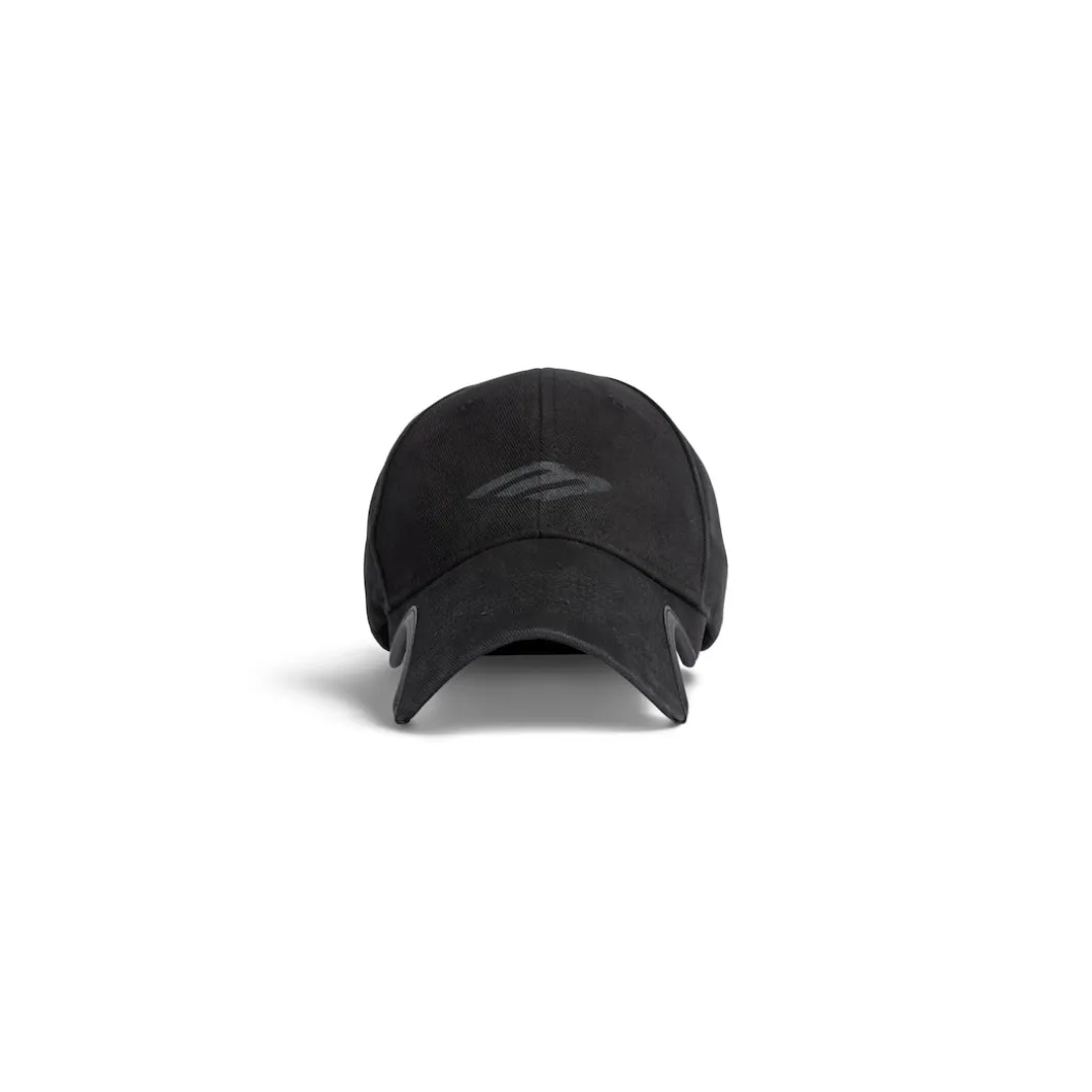 3b Stencil Cap in Black