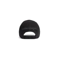 3b Stencil Cap in Black