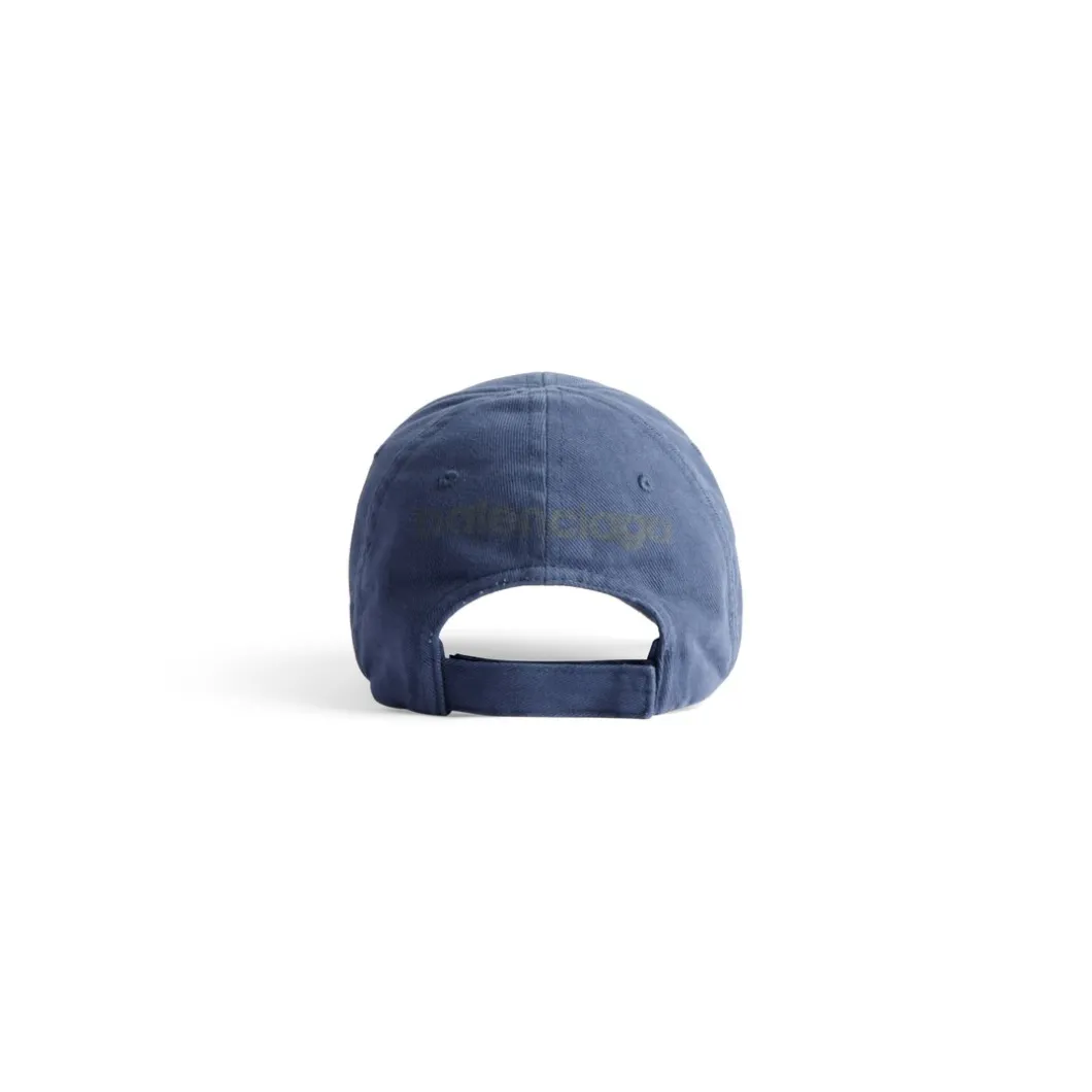 3b Stencil Cap in Blue