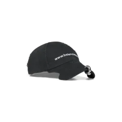 Bal.com Front Piercing Cap in Black Faded