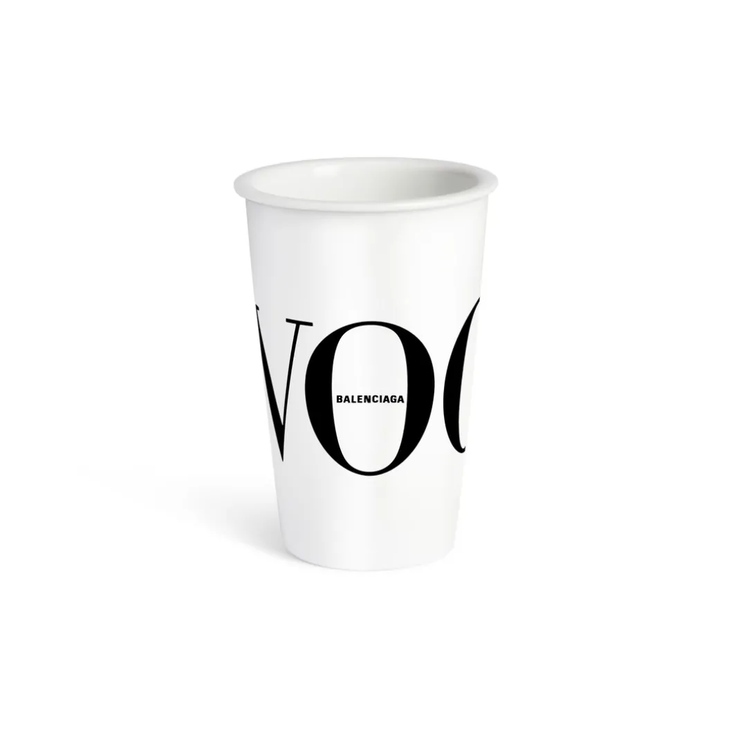 Balenciaga | Vogue Coffee Cup in White
