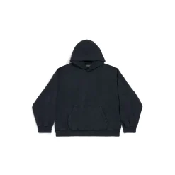 Balenciaga Hand-drawn Hoodie Medium Fit in Black/white