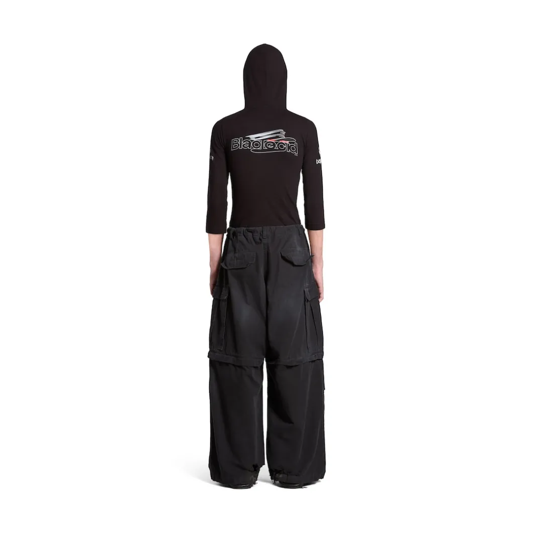 Balenciaga Large Cargo Pants in Black