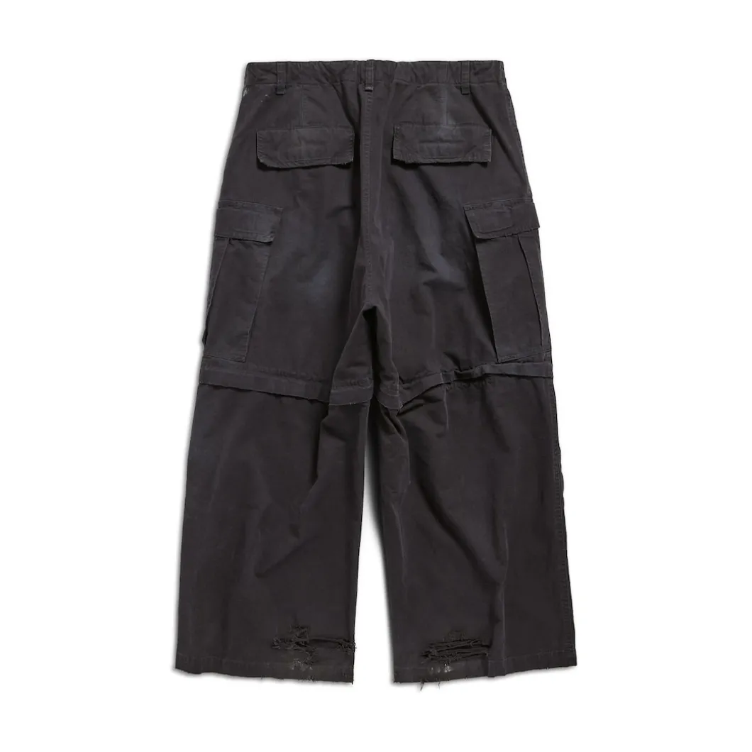 Balenciaga Large Cargo Pants in Black