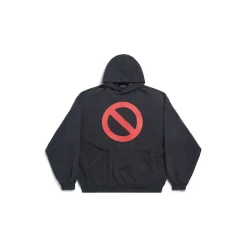 Balenciaga Music | Bfrnd Series Hoodie Large Fit in Black Faded