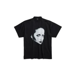 Balenciaga Music | Mina Series T-shirt Oversized in Black/white