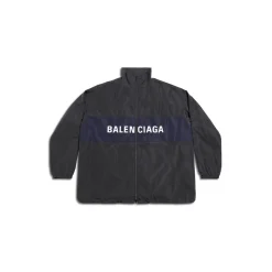 Balenciaga Zip-up Jacket in Black