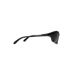 Bat Rectangle Sunglasses in Black