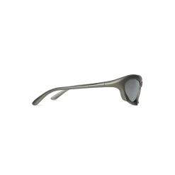 Bat Rectangle Sunglasses in Silver
