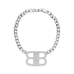 Bb 2.0 Necklace  in Silver