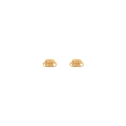 Bb Xs Stud Earrings in Gold