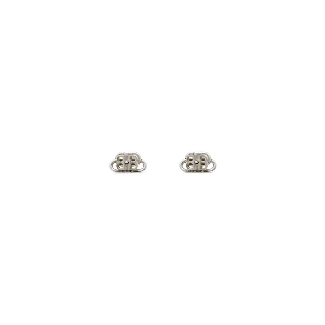 Bb Xs Stud Earrings in Silver
