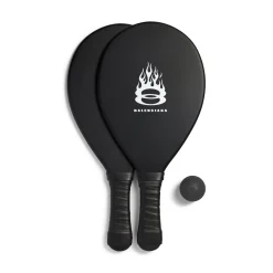 Beach Rackets in Black/white