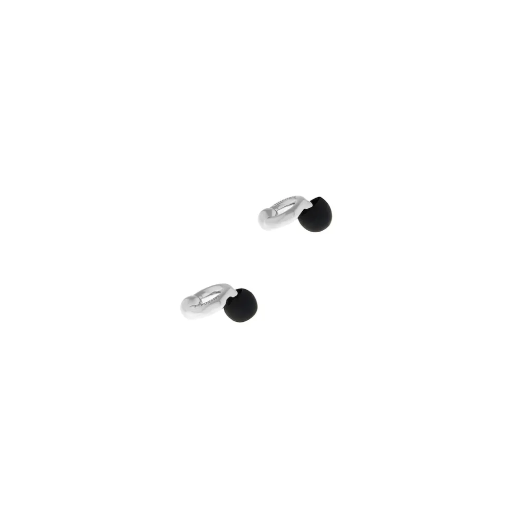Berlin Ball Ear Jewels in Silver