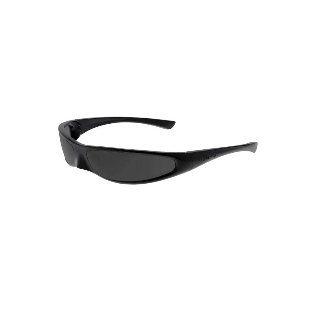 Blade Rectangle Sunglasses in Black
