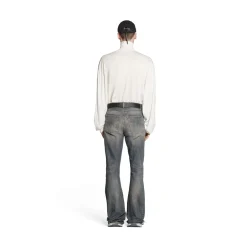 Bootcut Pants in Light Blue