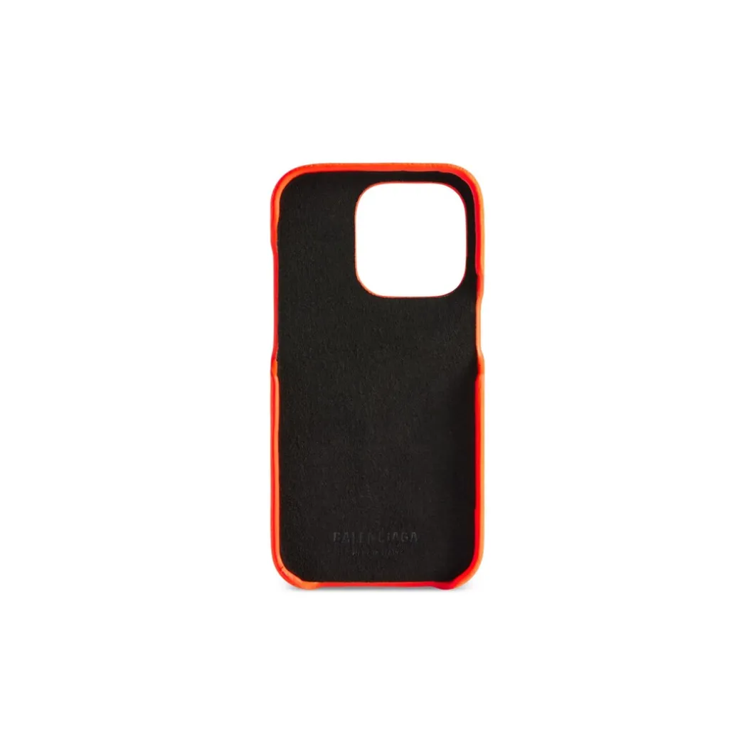 Cash Phone Case in Fluo Orange