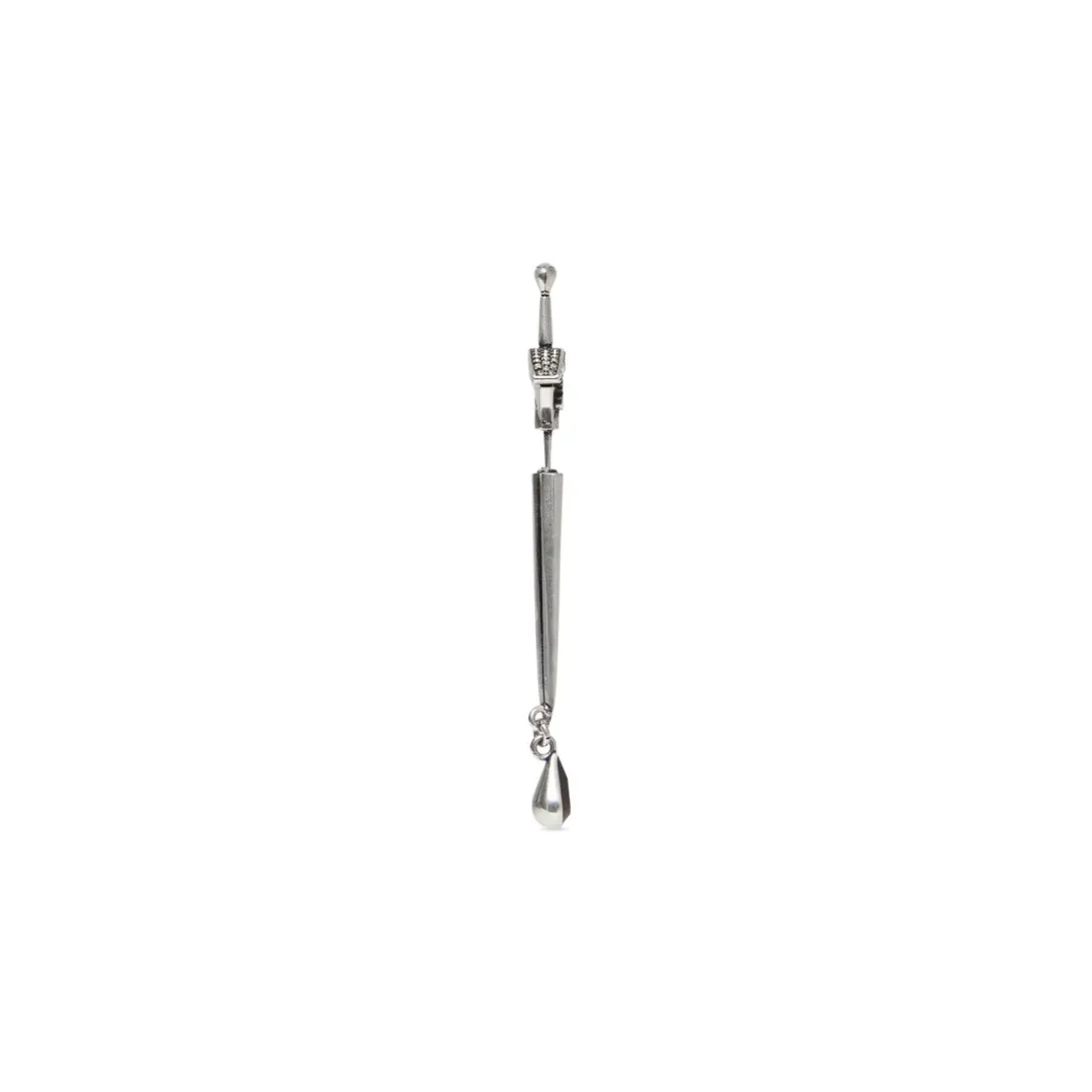 Goth Sword Earring in Silver