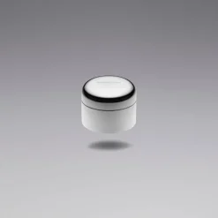 Home Candle in Silver/white