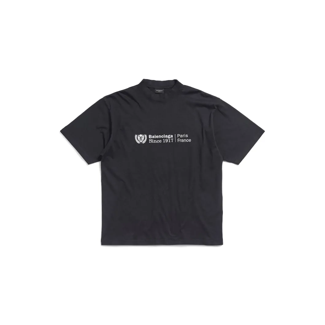 Institutional T-shirt Medium Fit in Black