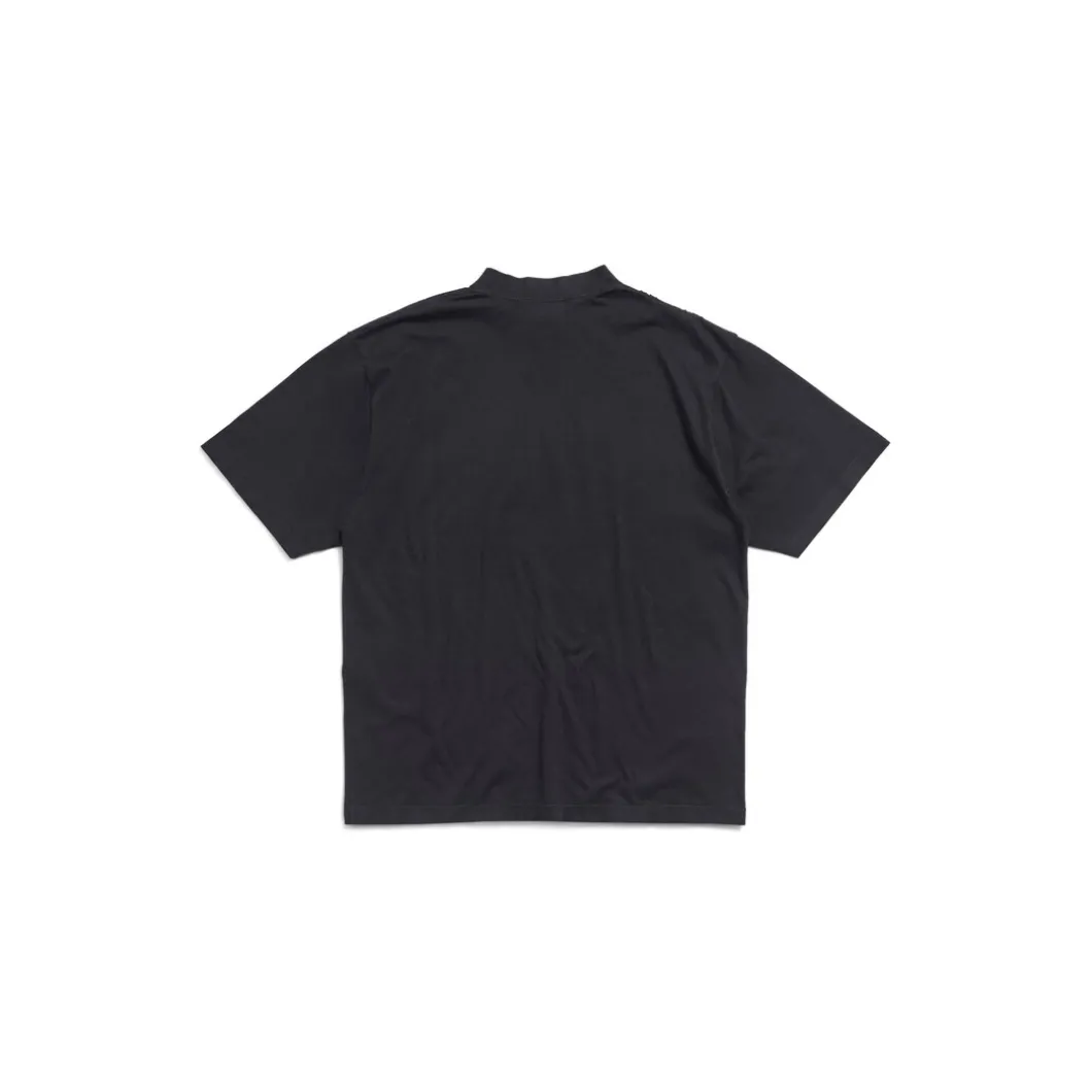 Institutional T-shirt Medium Fit in Black