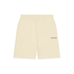 Kids - Balenciaga Jogging Shorts in Beige