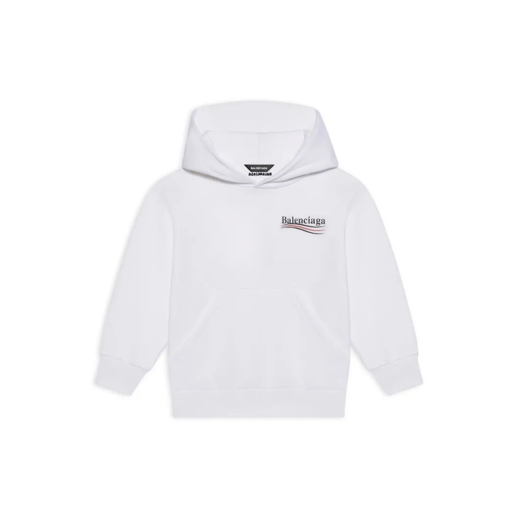 Kids - Political Campaign Hoodie in White