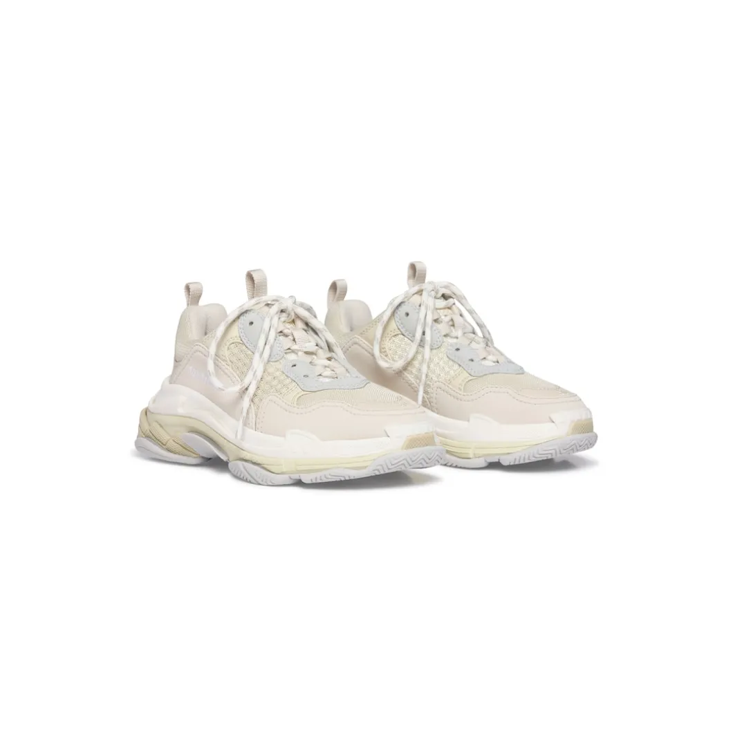 Kids - Triple S Sneaker in Off White