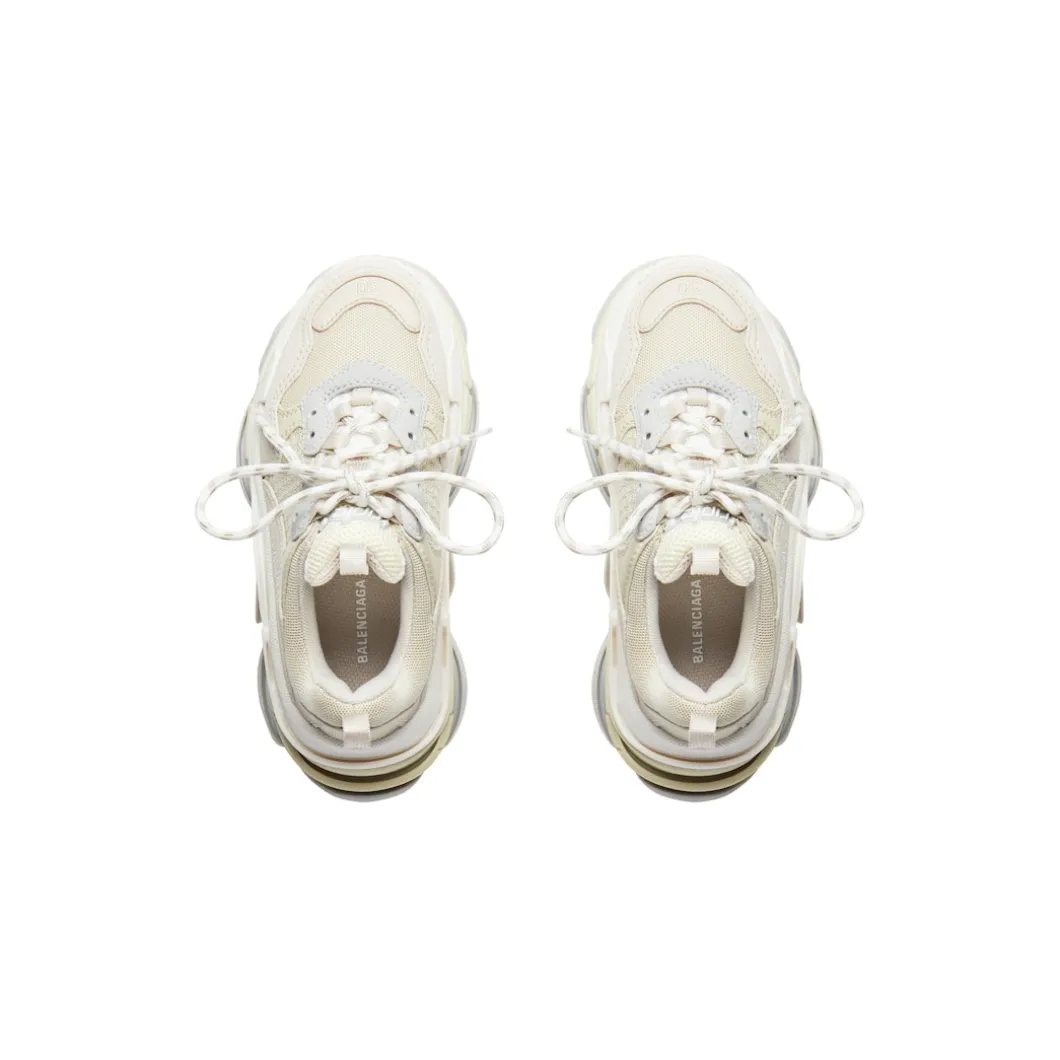 Kids - Triple S Sneaker in Off White