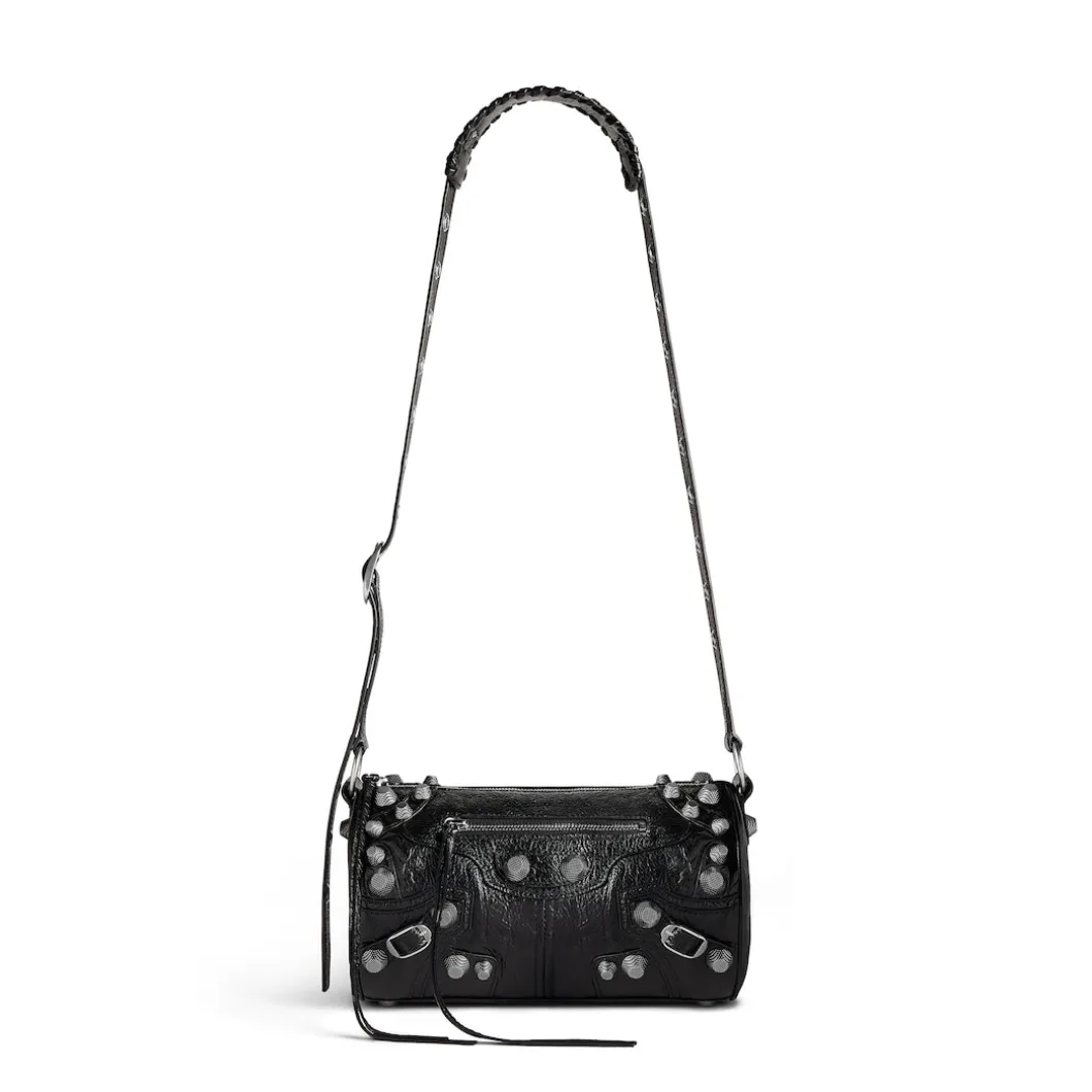 Le Cagole Cylinder Bag in Black