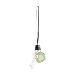 Le City Charm Heart in Black/green
