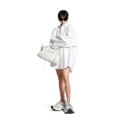 Le City Medium Bag in Optic White