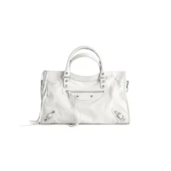 Le City Medium Bag in Optic White