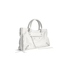 Le City Medium Bag in Optic White
