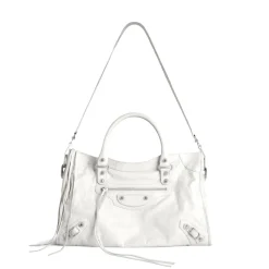 Le City Medium Bag in Optic White