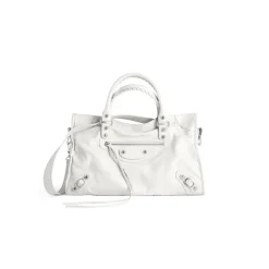 Le City Medium Bag in Optic White
