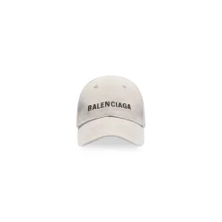 Logo Cap in Lead/black