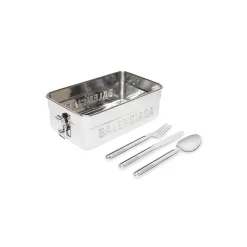 Lunch Box in Silver