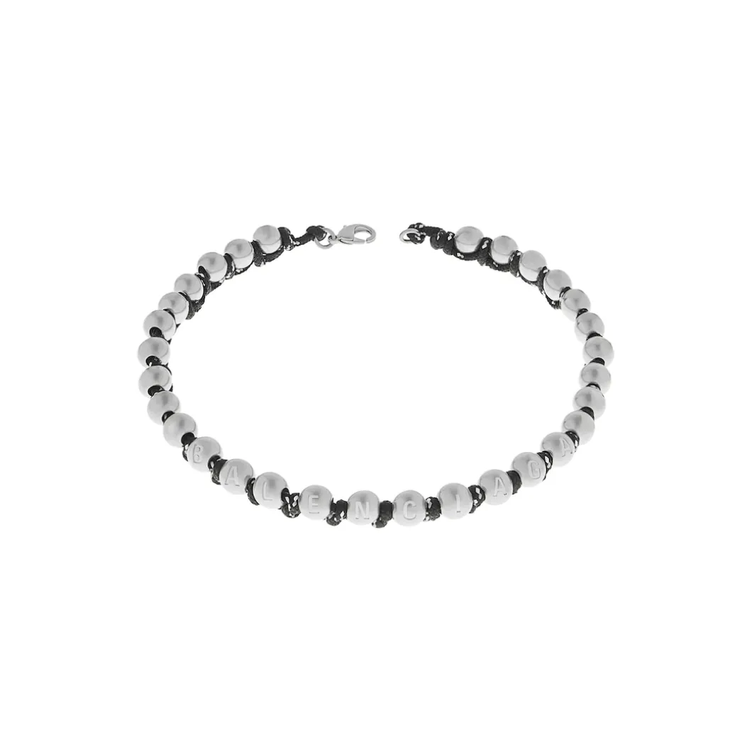 Malibu Ball Choker in Silver