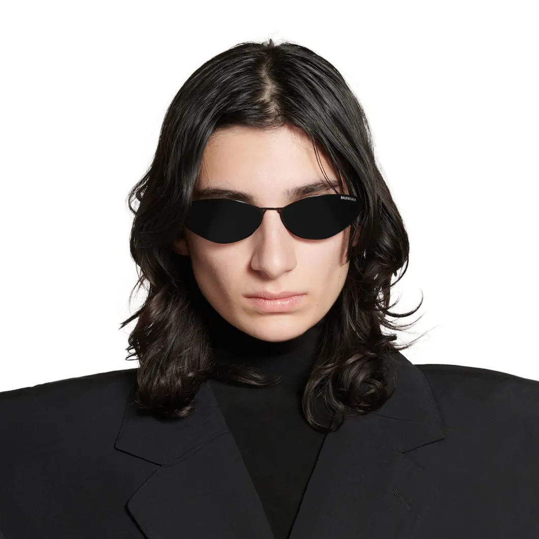 Malibu Round Sunglasses in Black