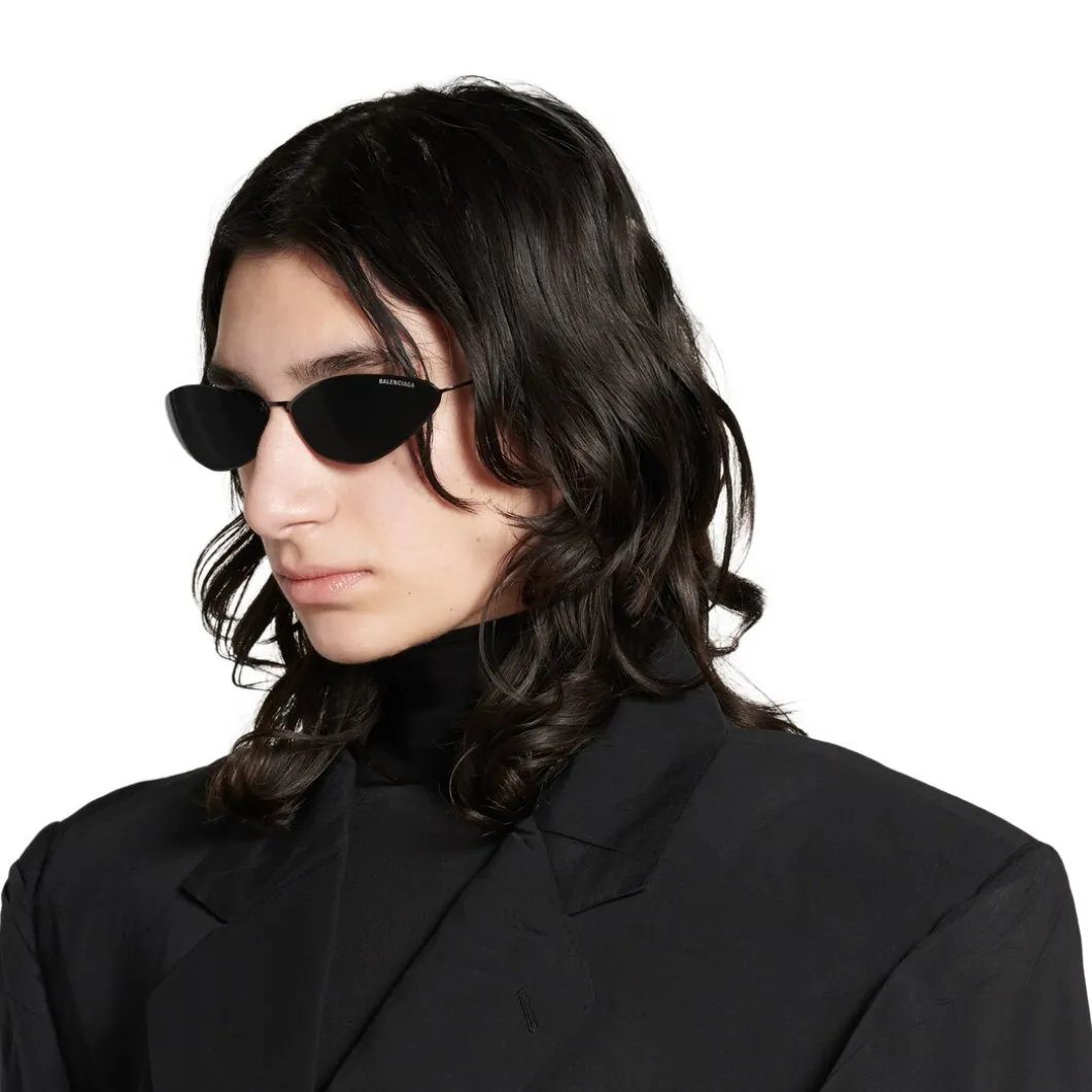 Malibu Round Sunglasses in Black