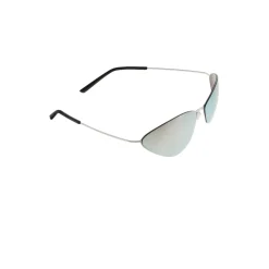 Malibu Round Sunglasses in Silver