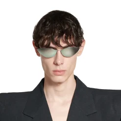Malibu Round Sunglasses in Silver