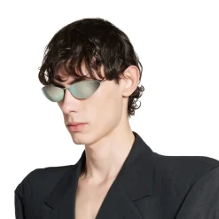 Malibu Round Sunglasses in Silver