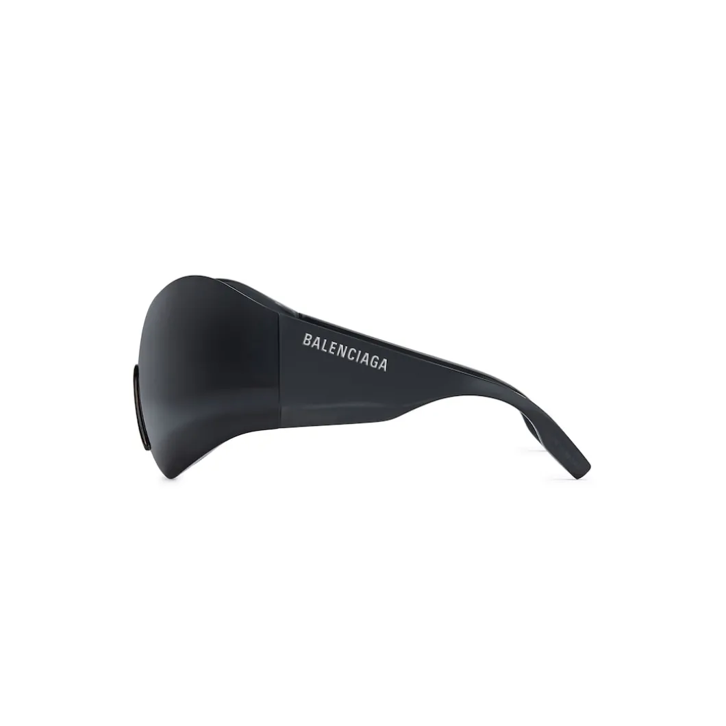 Mask Butterfly Sunglasses in Black