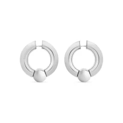Mega Earrings  in Silver