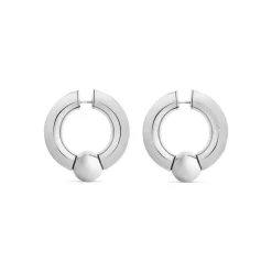 Mega Earrings  in Silver